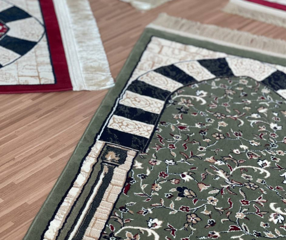 Raudhah Prayer Mat Green