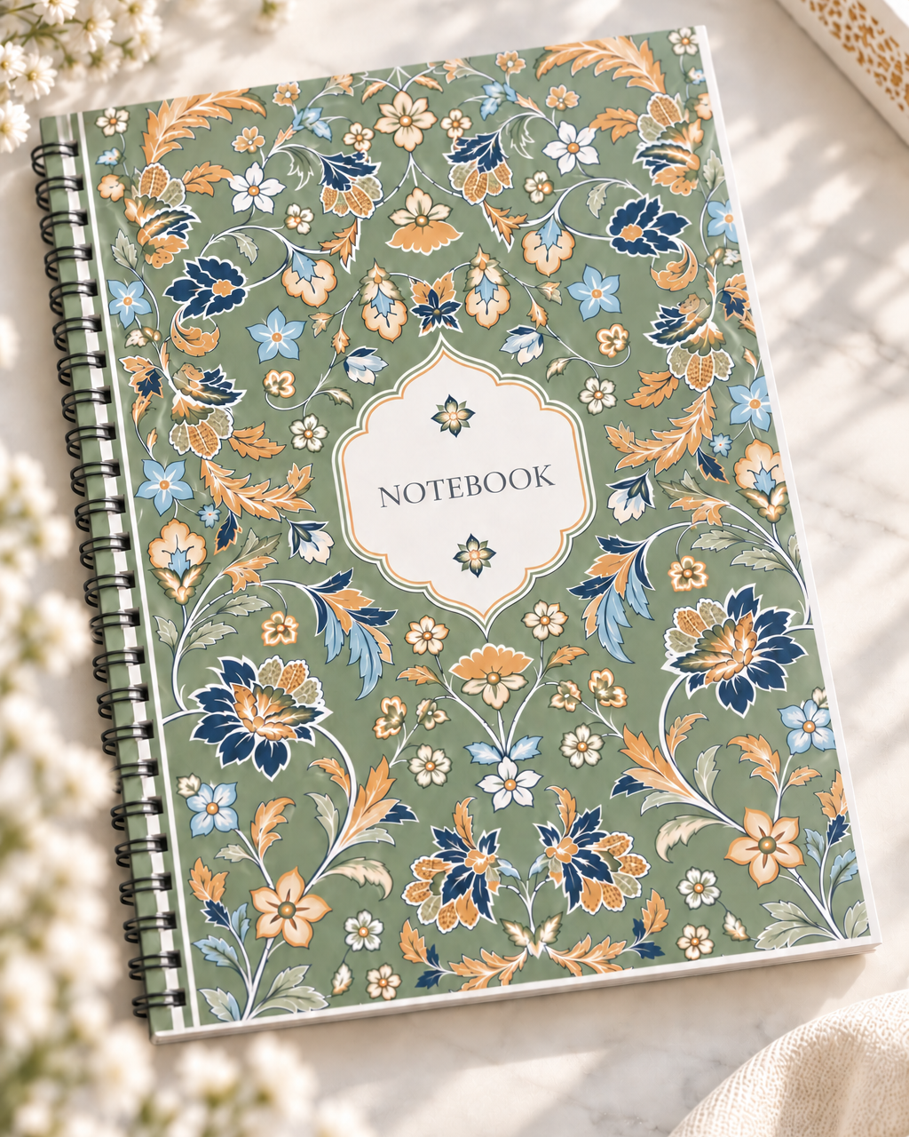 Raudhah A5 Notebook - Green