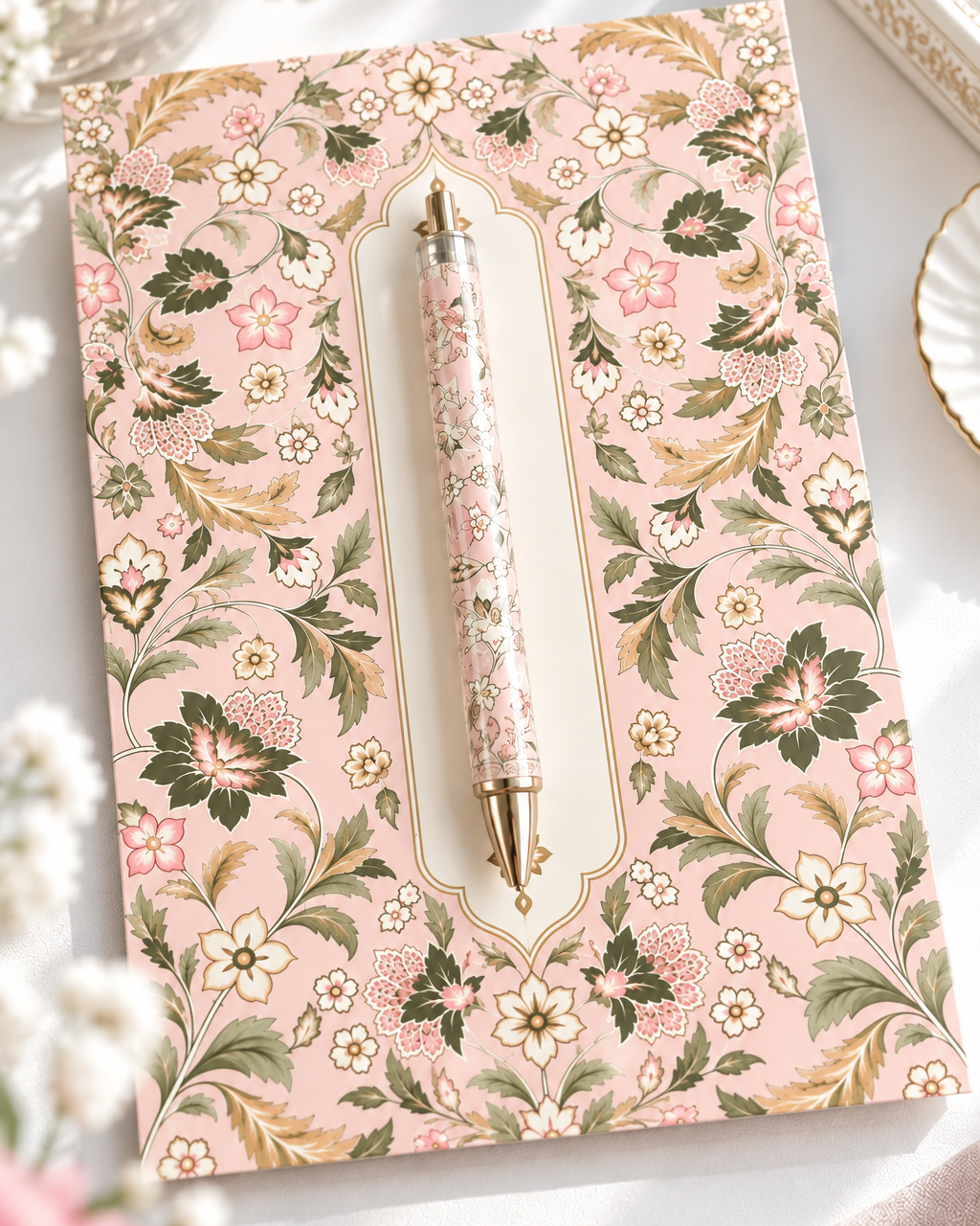 Raudhah Pen - Rose Pink