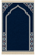 Bespoke Customize Prayer Mat Moroccon Navy