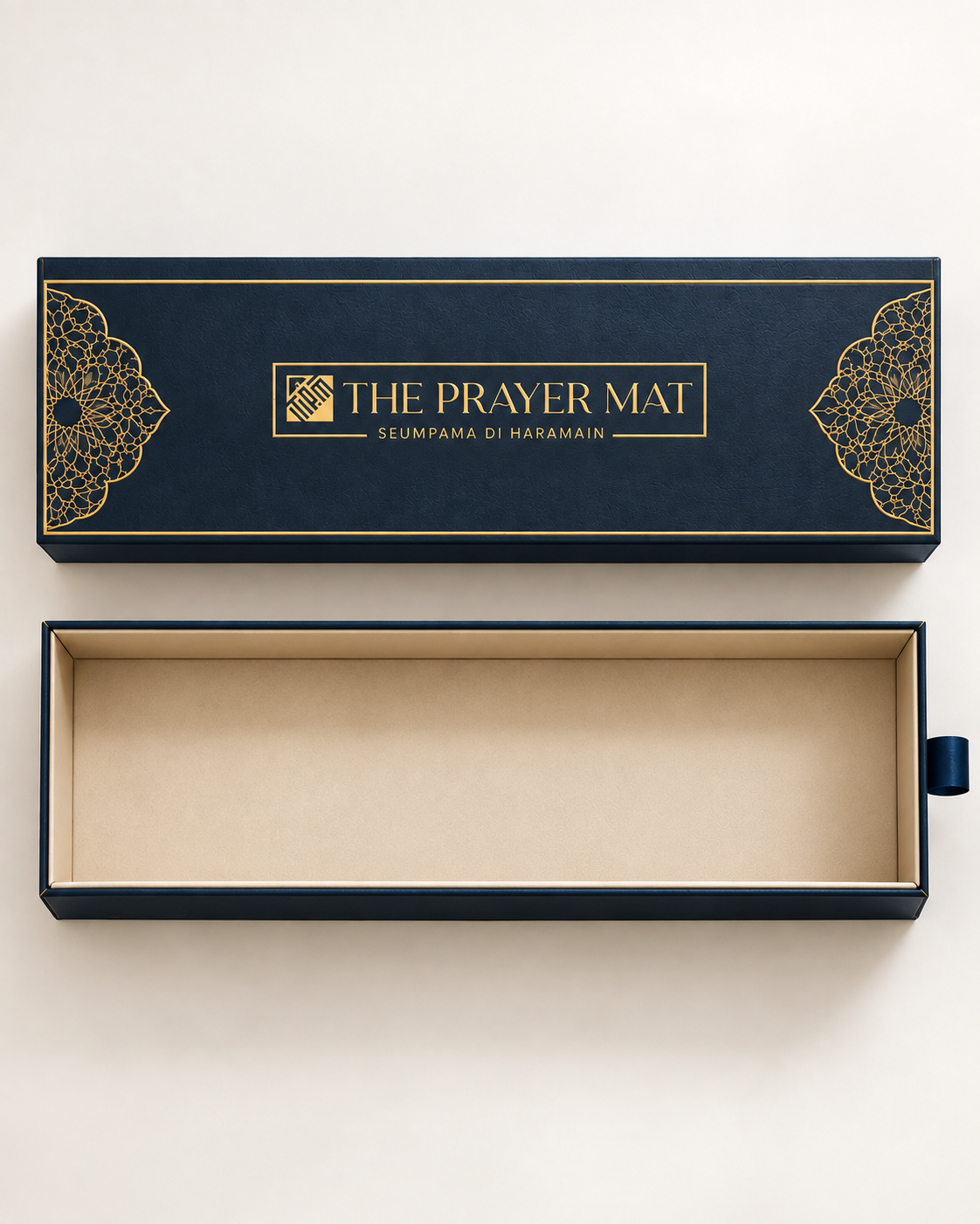 Bespoke Customize Prayer Mat Moroccon Navy