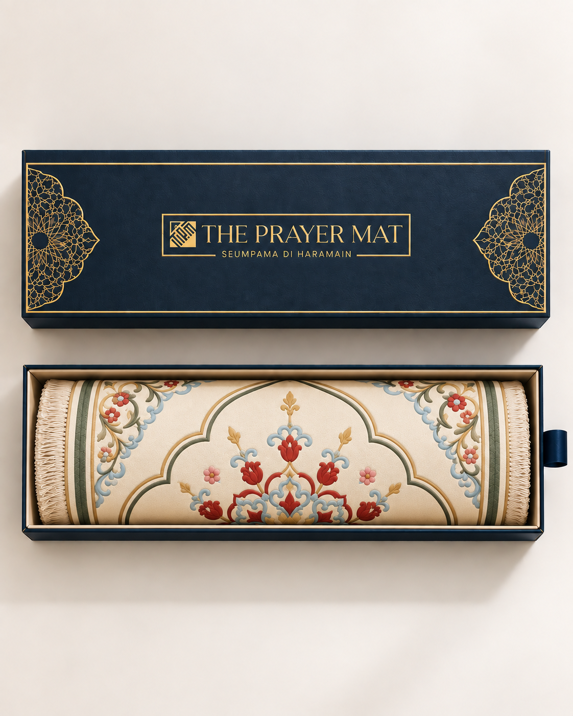 Bespoke Customize Prayer Mat Red