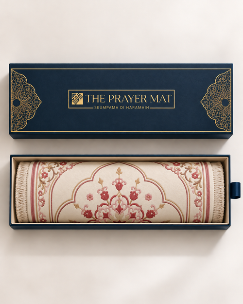 Bespoke Customize Prayer Mat Rose Pink