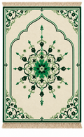 Bespoke Customize Prayer Mat Green