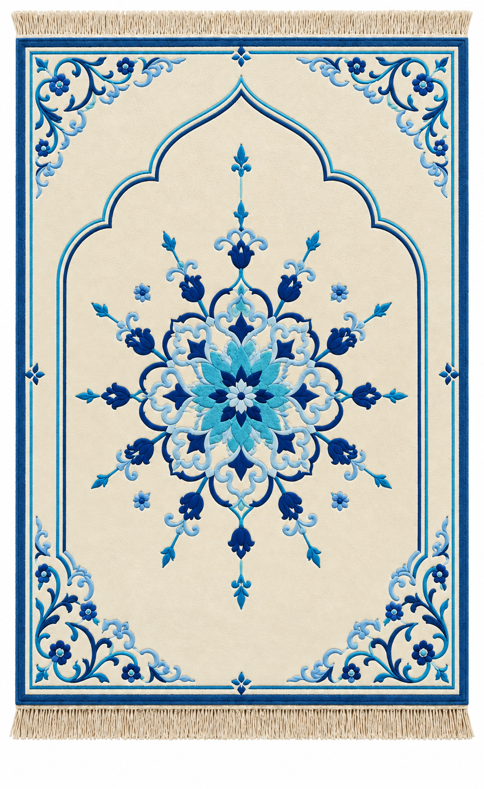Bespoke Customize Prayer Mat Turqoise